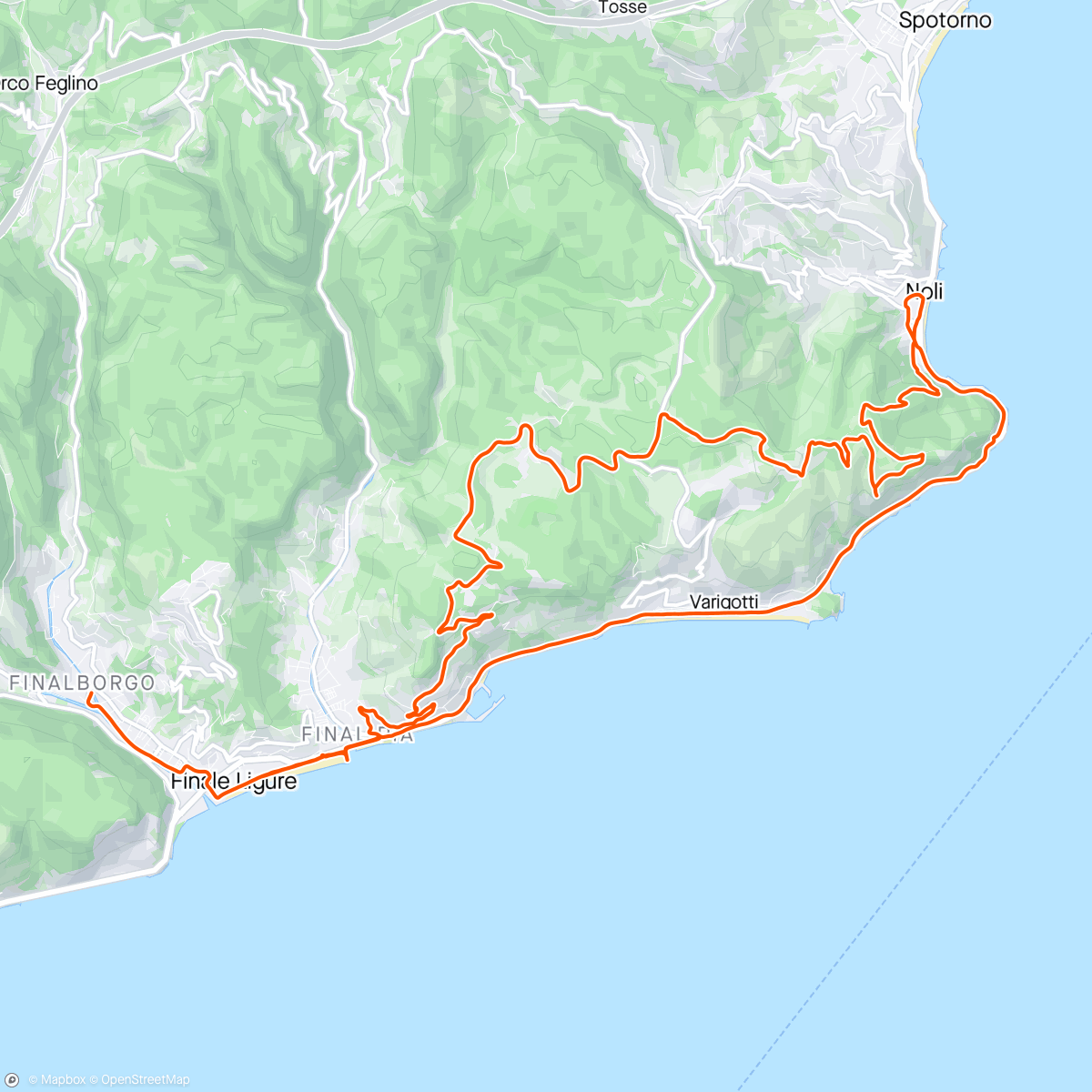 Map of the activity, 24HRS-Finale & Amigo-Trail