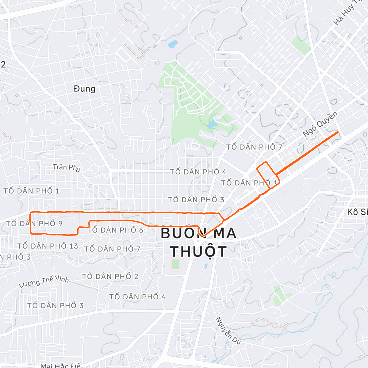 Карта физической активности (Sáng ngày 29/12/2025)