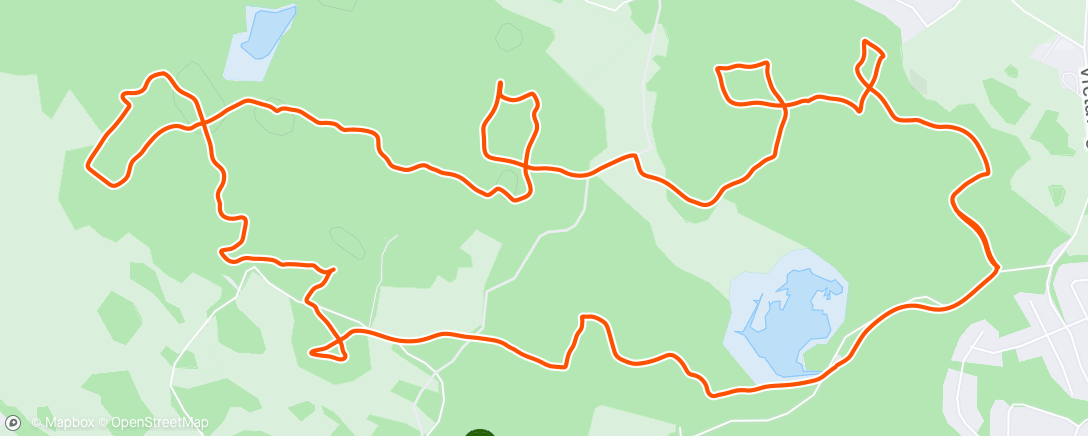 Kaart van de activiteit “O-Intervals”