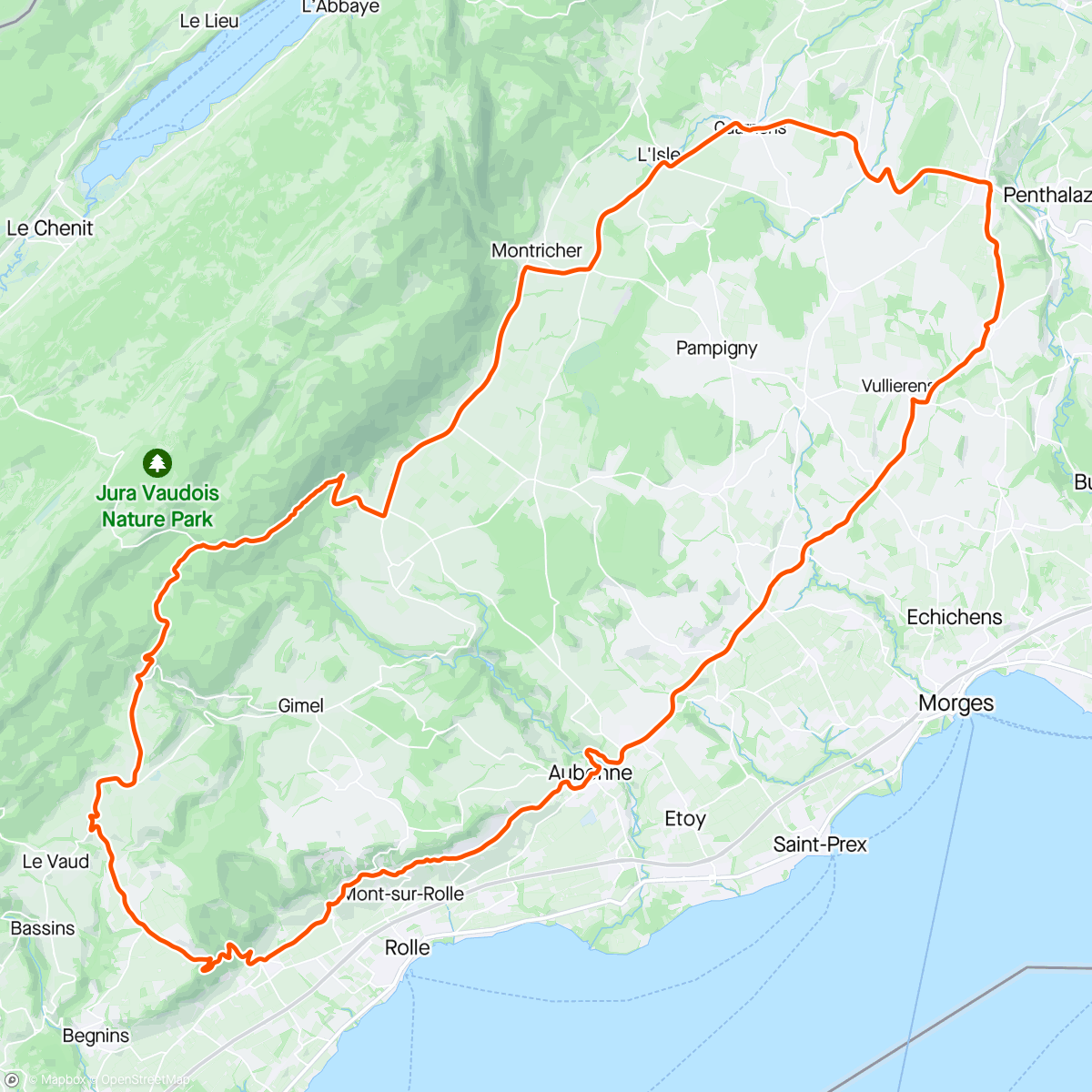 Map of the activity, Vélosprint au soleil ☀️ 🍺👍