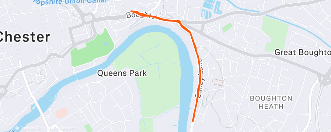 Карта физической активности (Lunch Hike)