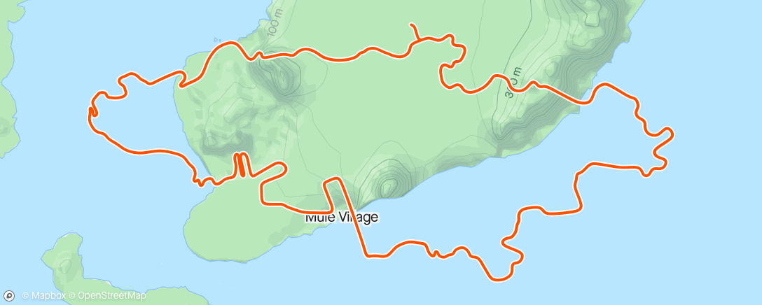 Map of the activity, Zwift - Group Ride: Team Italy Saturday Morning Fever (C) on Watopia's Waistband in Watopia