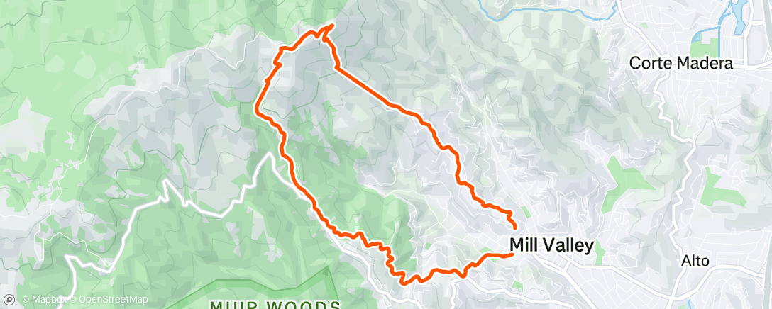 Map of the activity, Dawn Patrol