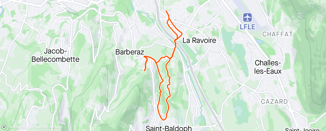 Map of the activity, Un peu de bosses 🥵 🔜 Trail de Haute Provence ☺️