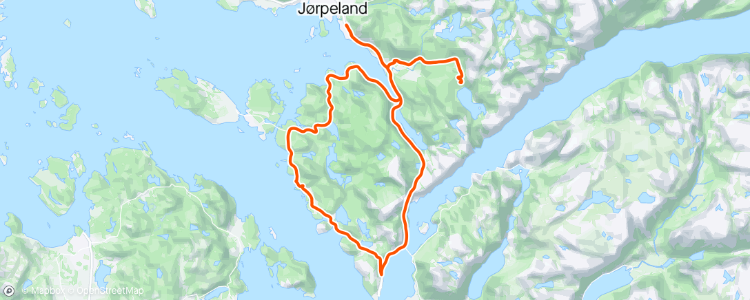 Map of the activity, Lurevår☀️🥶🥶