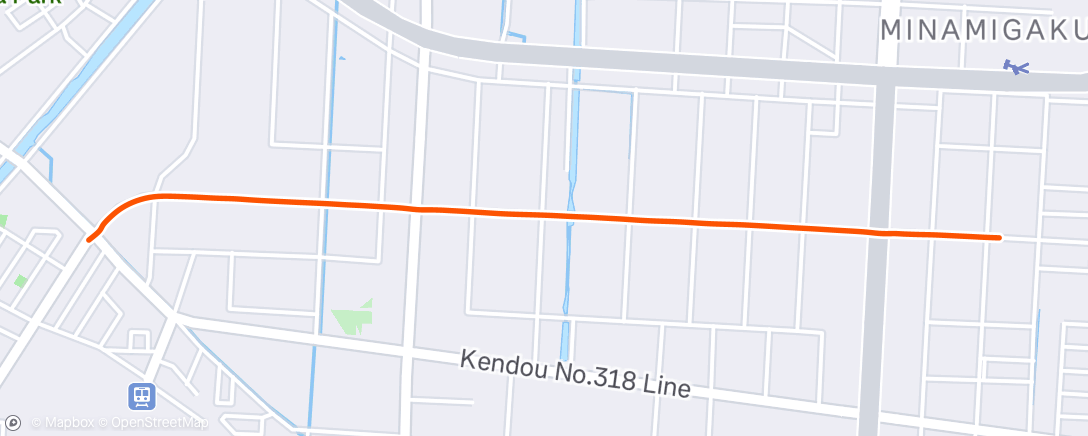 Map of the activity, Morning Ride