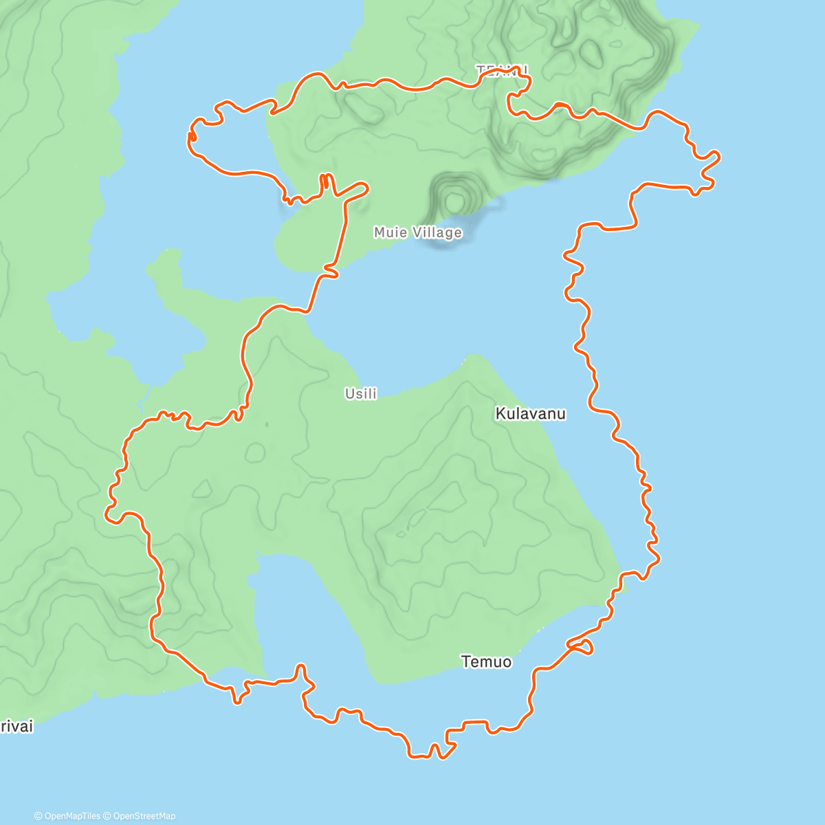 Map of the activity, Zwift - 60% 1.5 Endurance on The Big Ring in Watopia