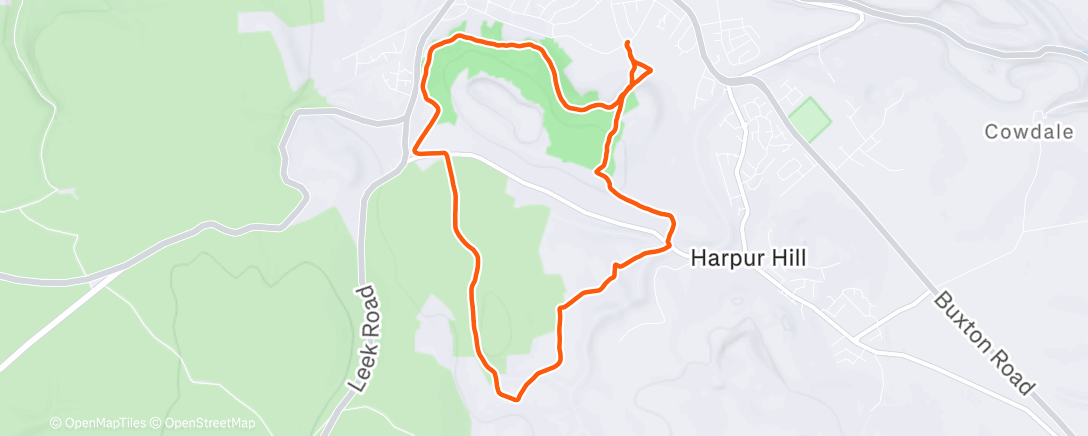 Map of the activity, Grimmer than a really grim day