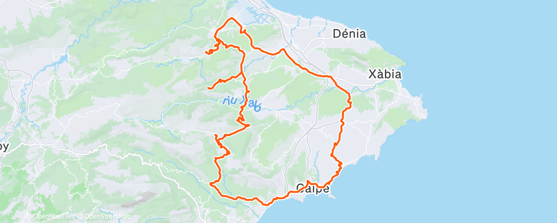 Mapa de la actividad (Ochtendrit)