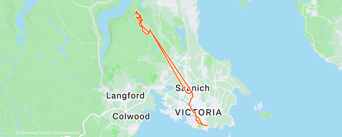 Mappa dell'attività Offroad proper - Hartland AND Partridge woof