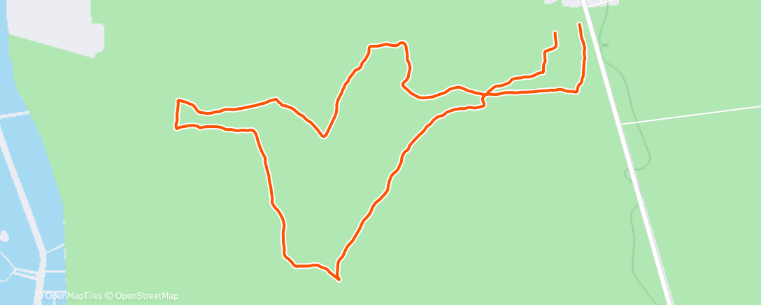 Карта физической активности (Morning Run)