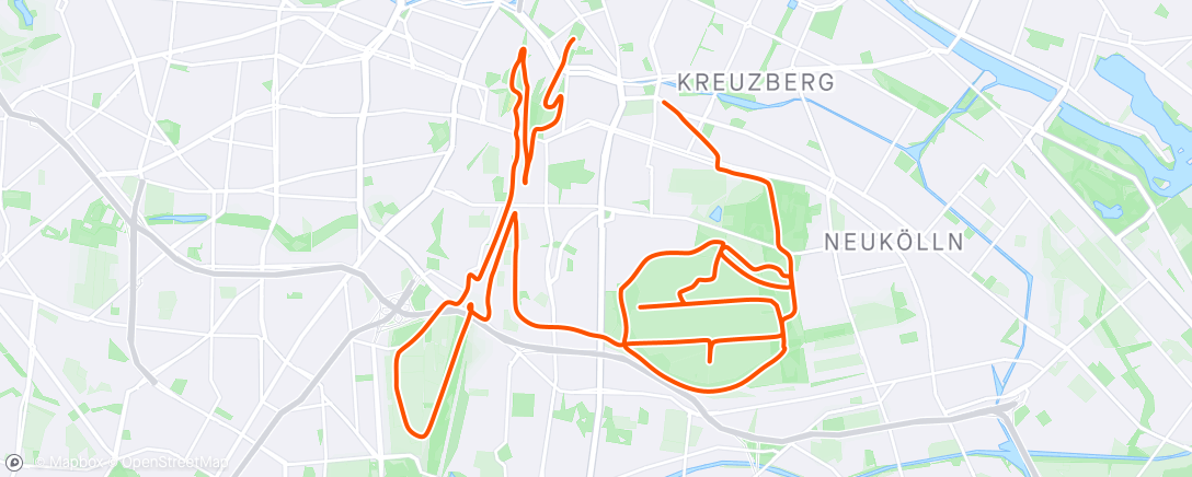 Map of the activity, Feierabendrunde THF