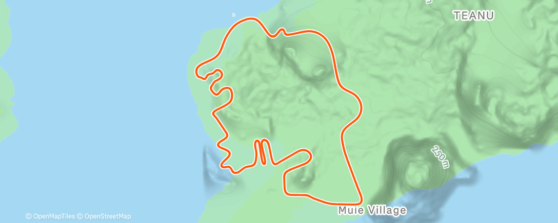 Map of the activity, Zwift - 2hr Turbo w/Spiked Z2 on Flat Route in Watopia