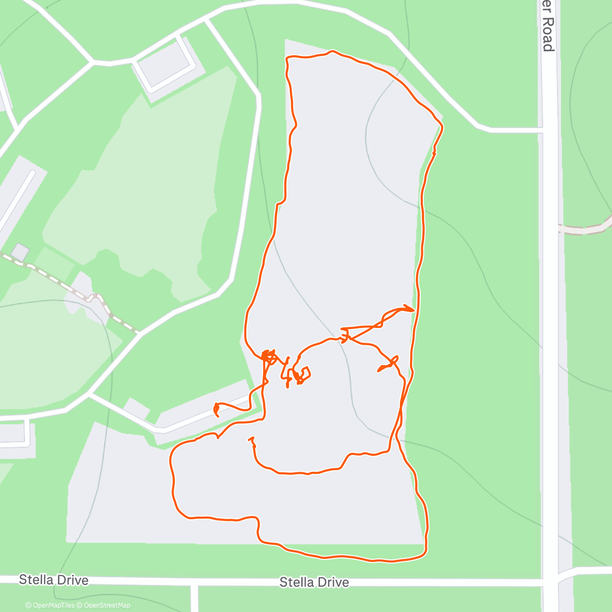 Карта физической активности (Fox Run Dog Park w/Abby)