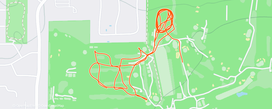 Map of the activity, Cool down 1