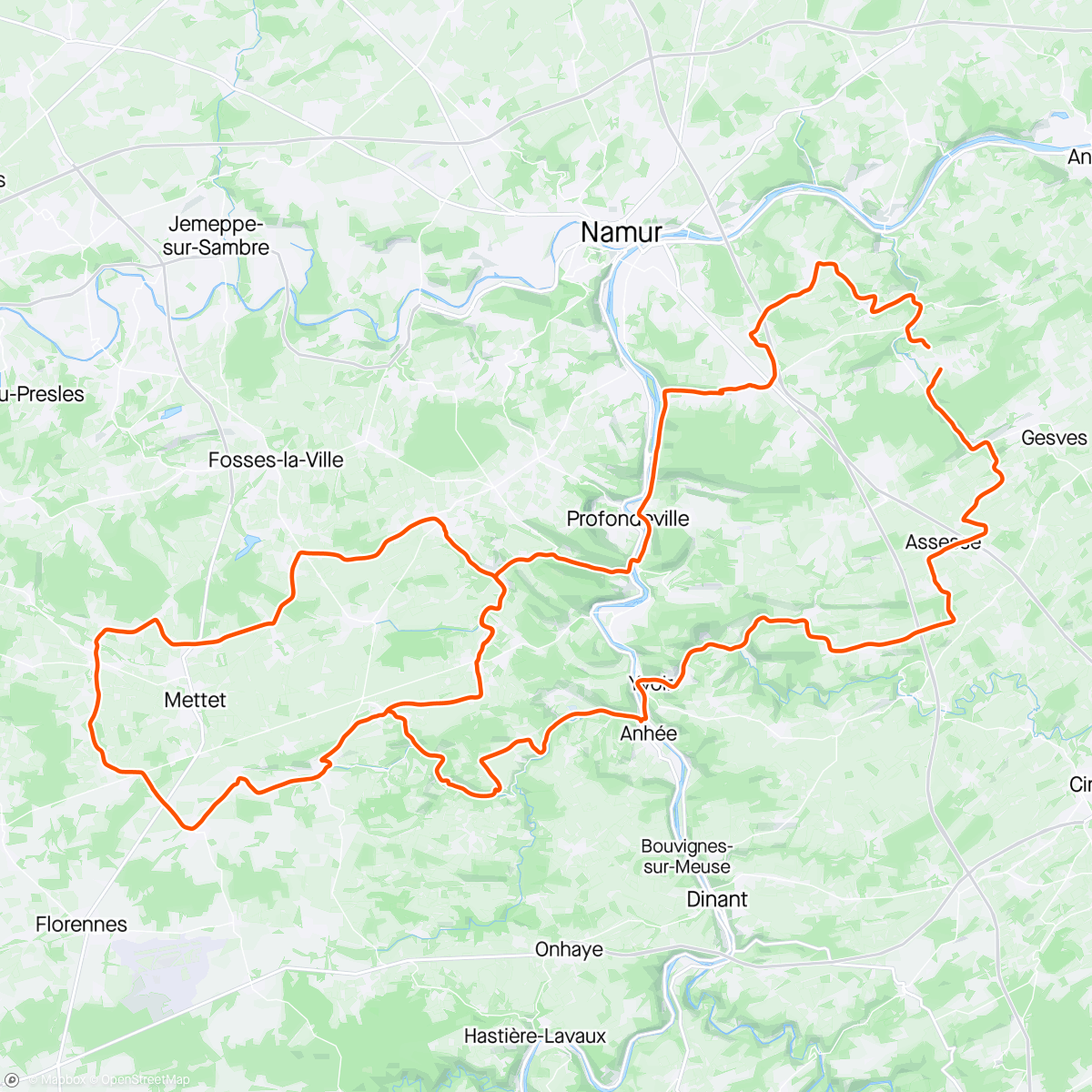 Map of the activity, La Route Des Vétérans du RTFN  ...  fléchage et ravito au Top  👌👌🚴‍♂️🚴‍♀️🚴🌞🌞🌞🌞🌞