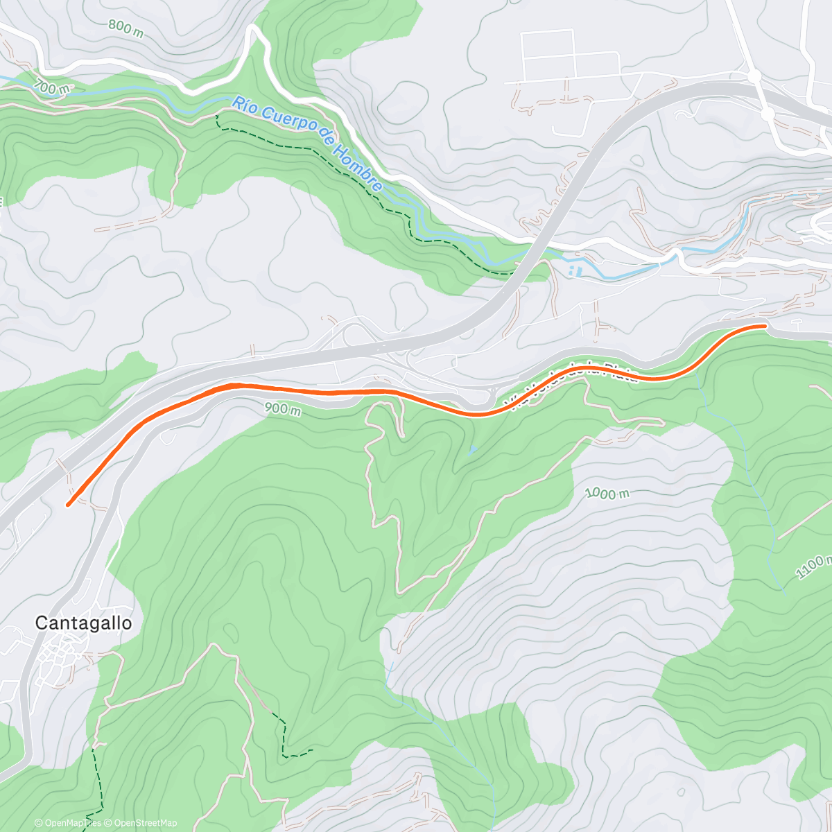 Map of the activity, Casi casi a Cantagallo!