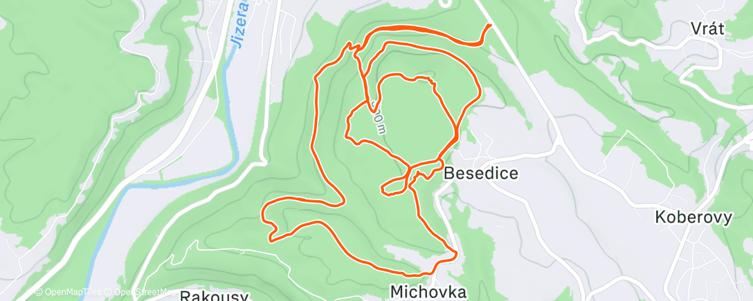 Map of the activity, Schuldeho standardka - Kalich