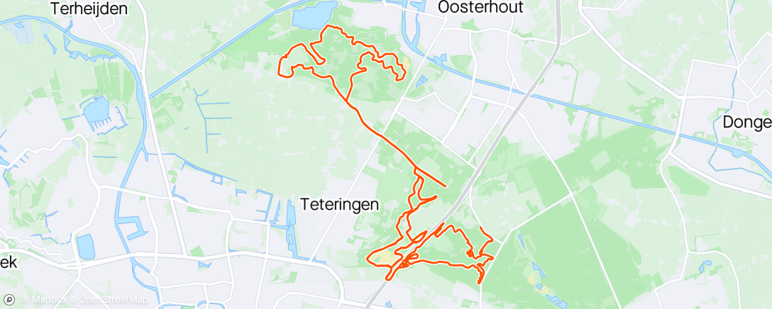 Map of the activity, Dorst.....