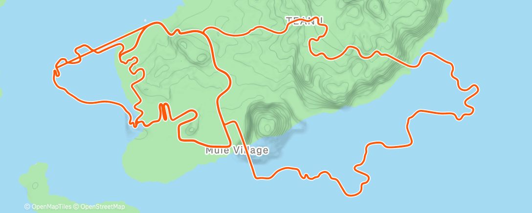 Карта физической активности (Rapha Festive 500 (440/500 @ 2.2 w/kg))
