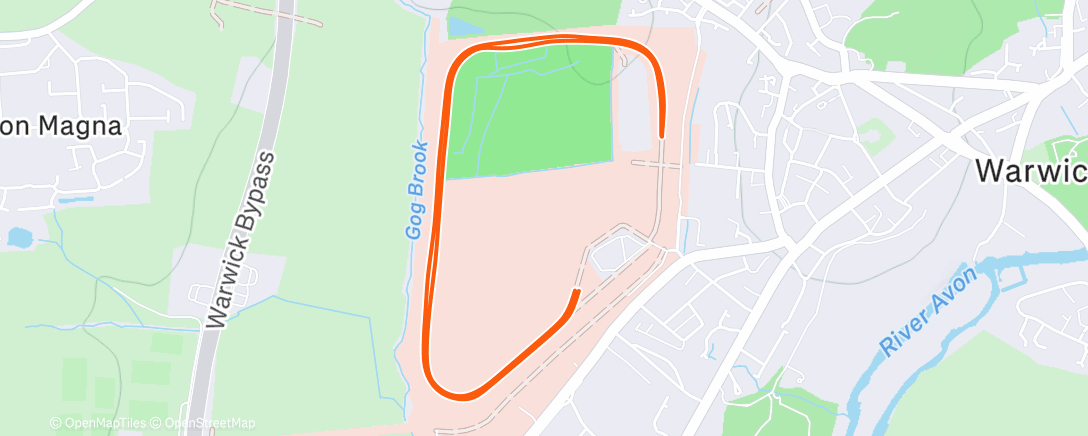 Карта физической активности (Morning Run)