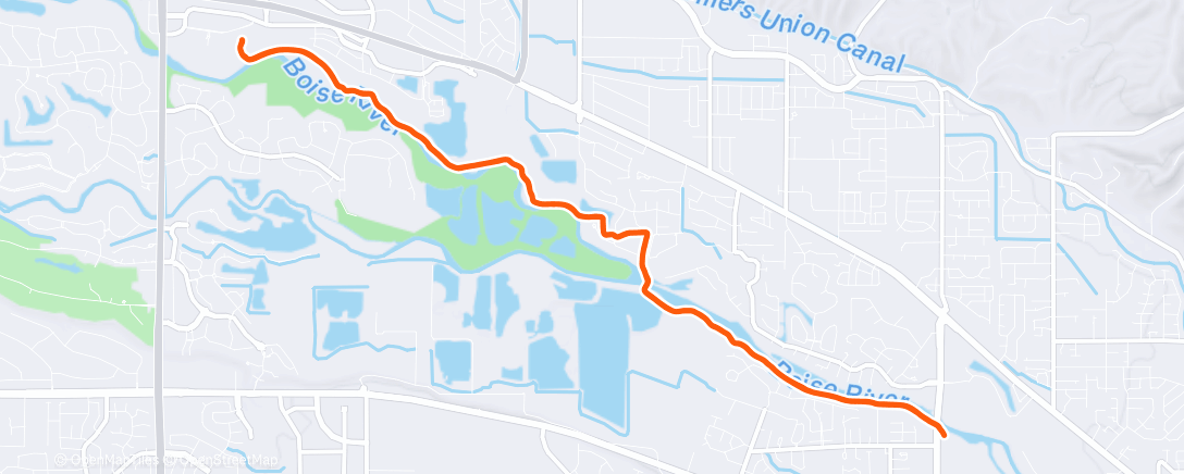 Map of the activity, Greenbelt