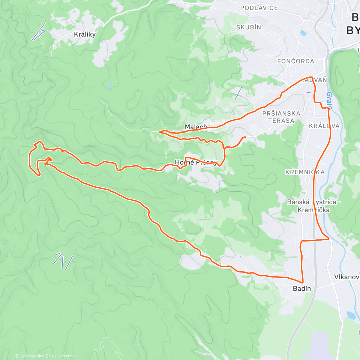 Карта физической активности (Géčko)