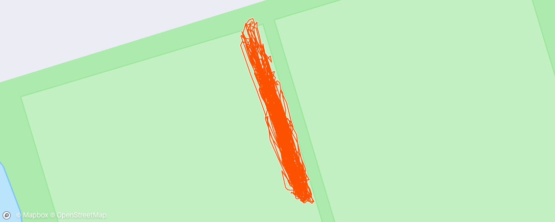 Map of the activity, Lunch Run