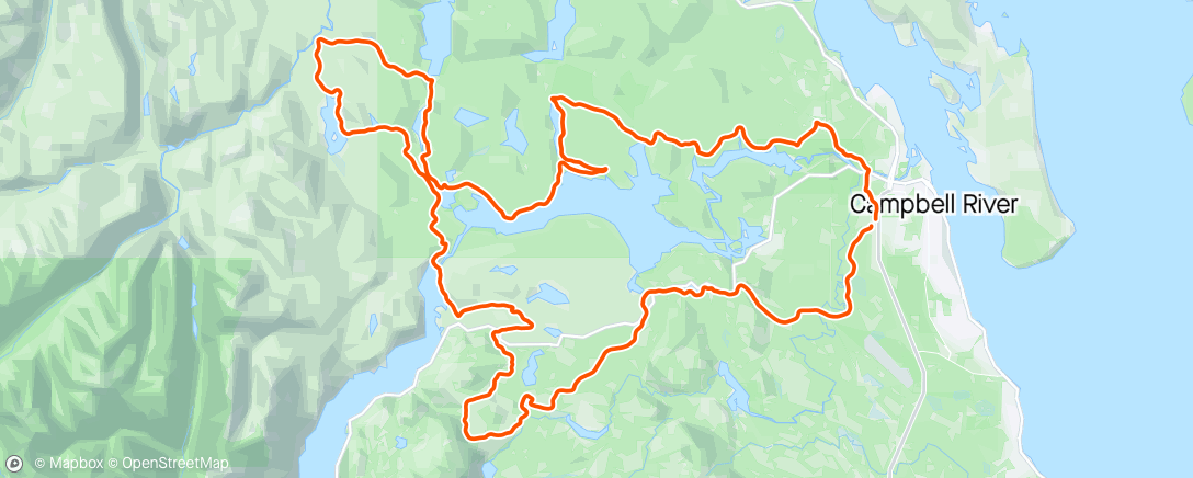 Map of the activity, My first gravel race!!