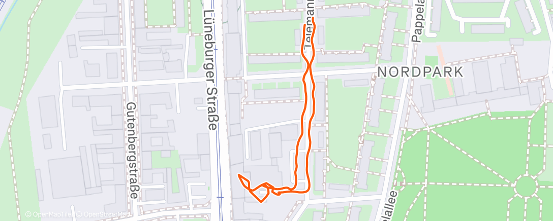 Карта физической активности (Letzter Abstecher ins Büro)