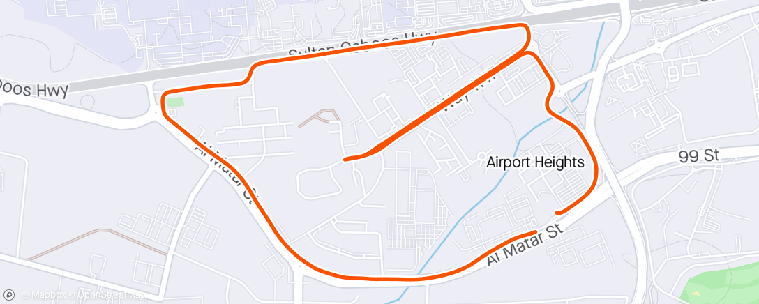 Map of the activity, OMANoil