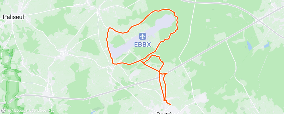 Map of the activity, TransjuTrail S1-6 : 20km VTT tranquille