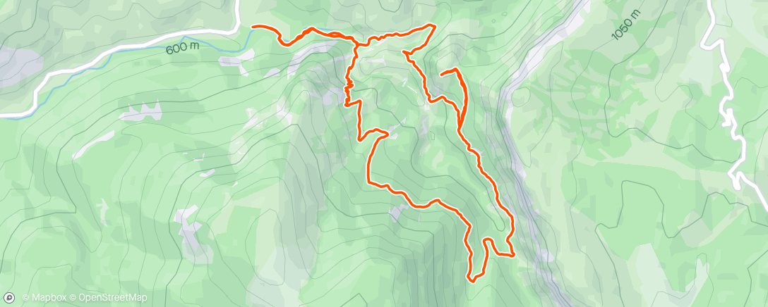 Map of the activity, Randonnée dans les gorges de Trevans