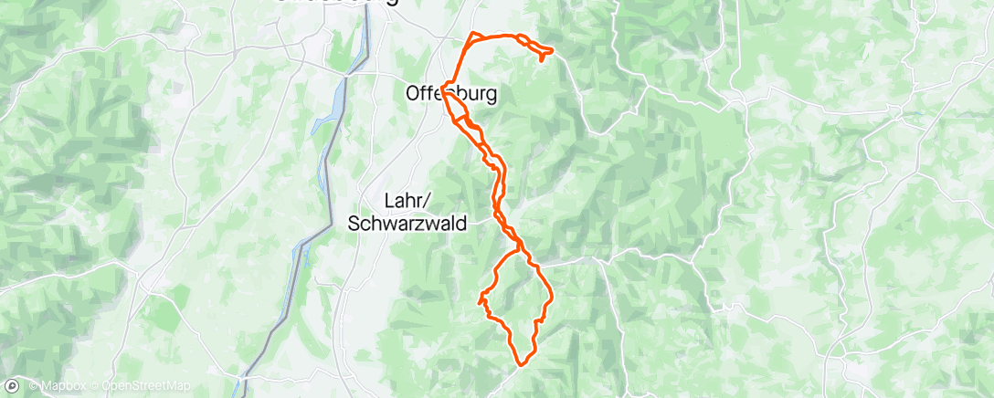 「Fahrt am Morgen」活動的地圖