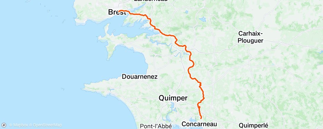 Map of the activity, Velotaf