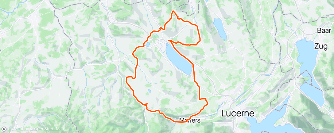 Map of the activity, Ausfahrt VCR