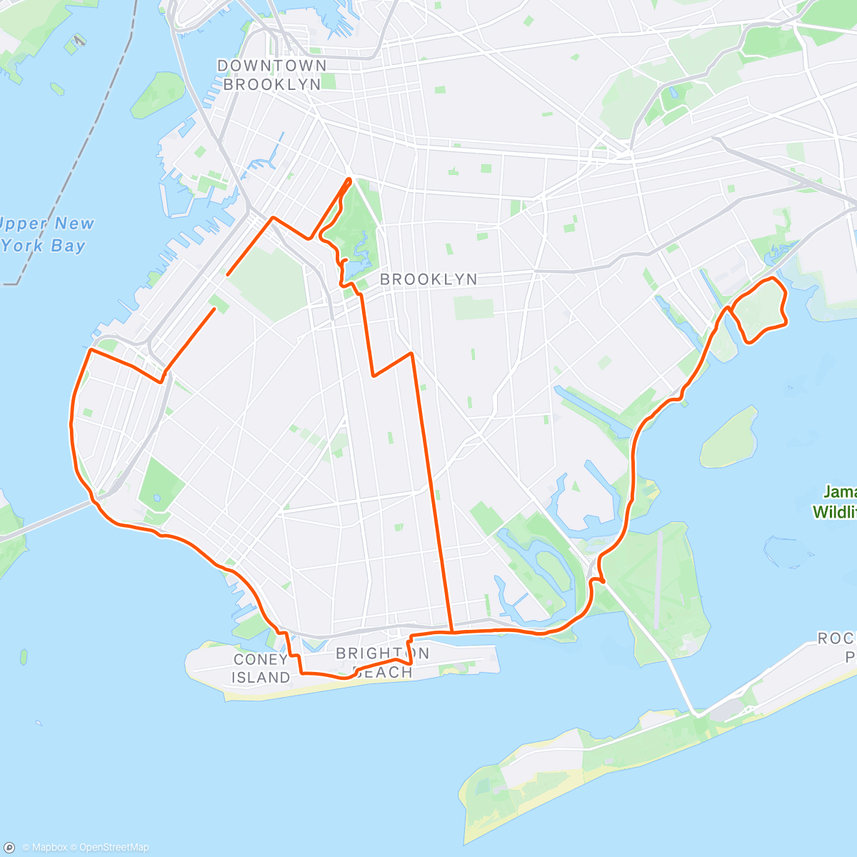 Map of the activity, MAJOR TAYLOR IRON RIDERS RIDE