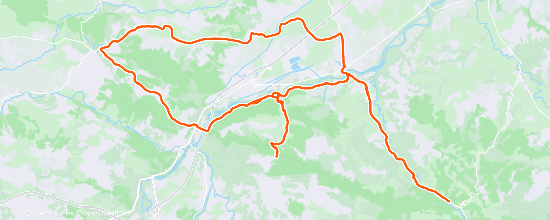 Mapa de la actividad, Cyclisme