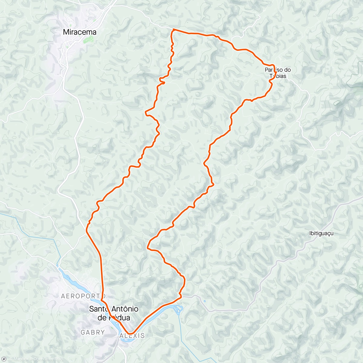 Map of the activity, PEDAL 🚴 WEEKEND 🇧🇷🤳