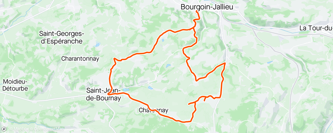 Map of the activity, 3 - Morning Ride