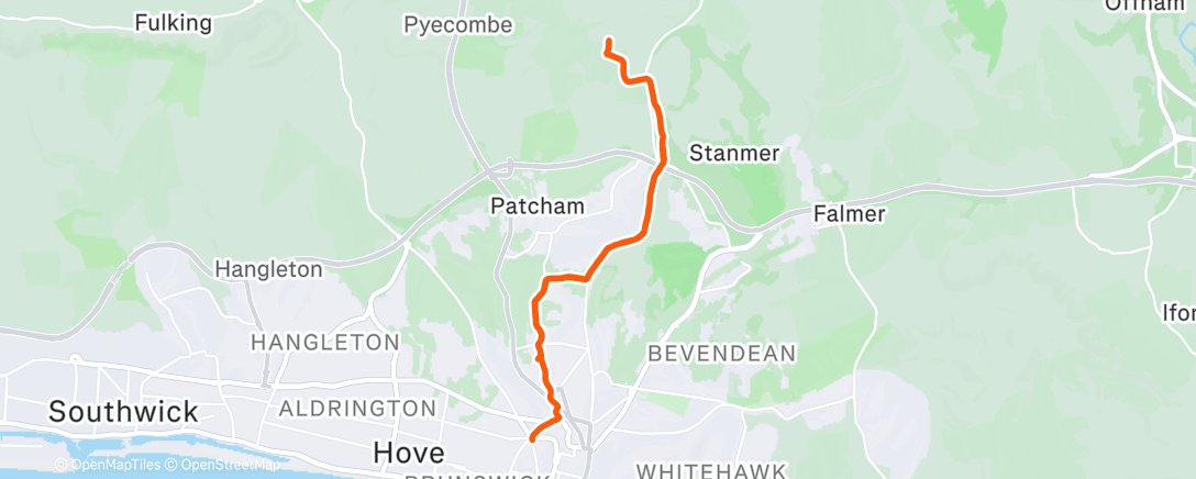 Карта физической активности (Farm and Back)