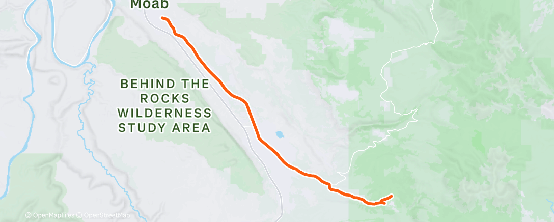 Map of the activity, Afternoon E-Bike Ride