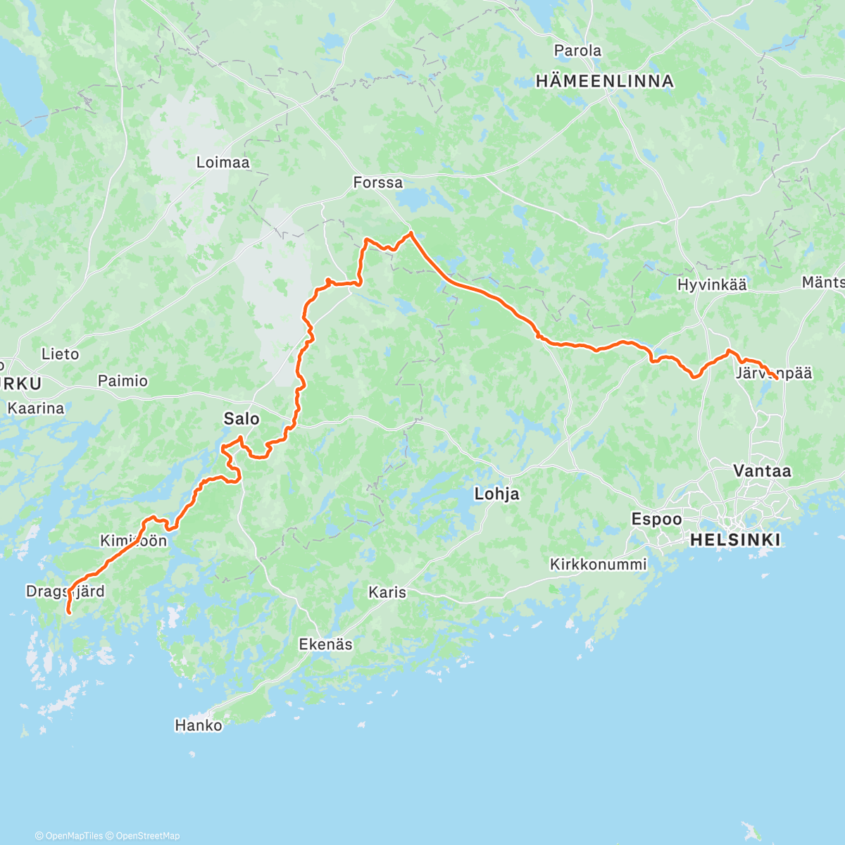 Map of the activity, Joulun viettoon