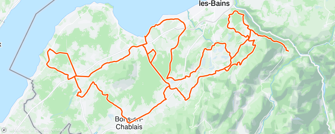 Map of the activity, Entre les gouttes