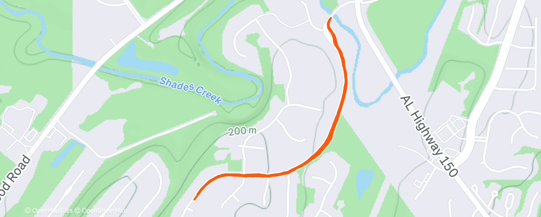 Map of the activity, Crick in neck