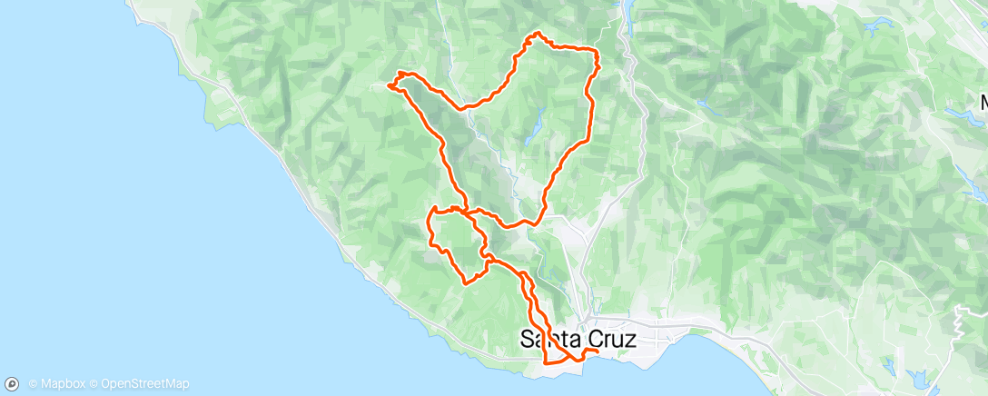 Map of the activity, Santa Cruz 🫡