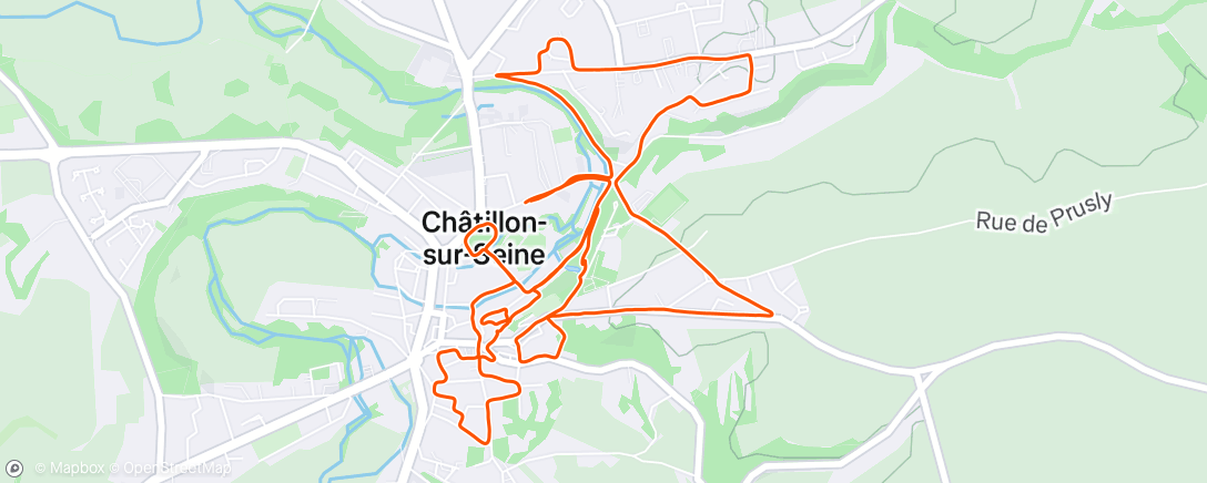 Map of the activity, Avec Max et Alex run digestif 👌🤟🏃‍♂️🏃🏻🏃