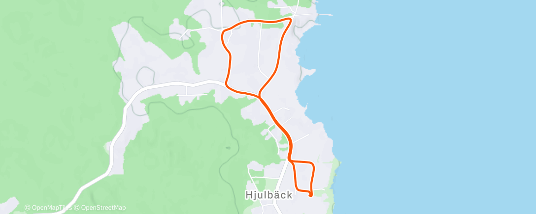 Карта физической активности (Afternoon Walk)