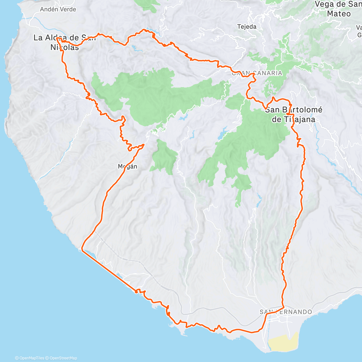 Map of the activity, Valley of Tears - the road closure adventure edition
