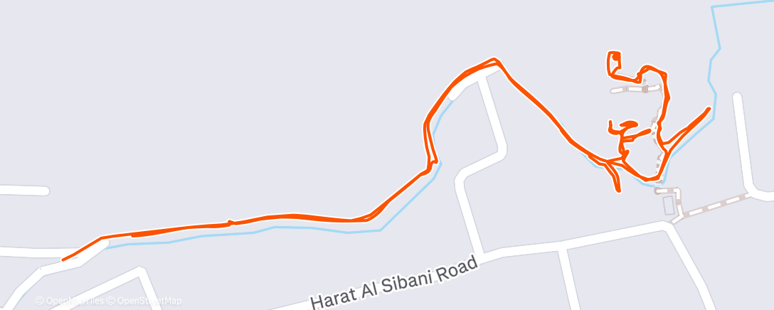 Map of the activity, Namiddagwandeling